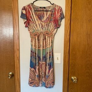 Apt 9 medium colorful dress